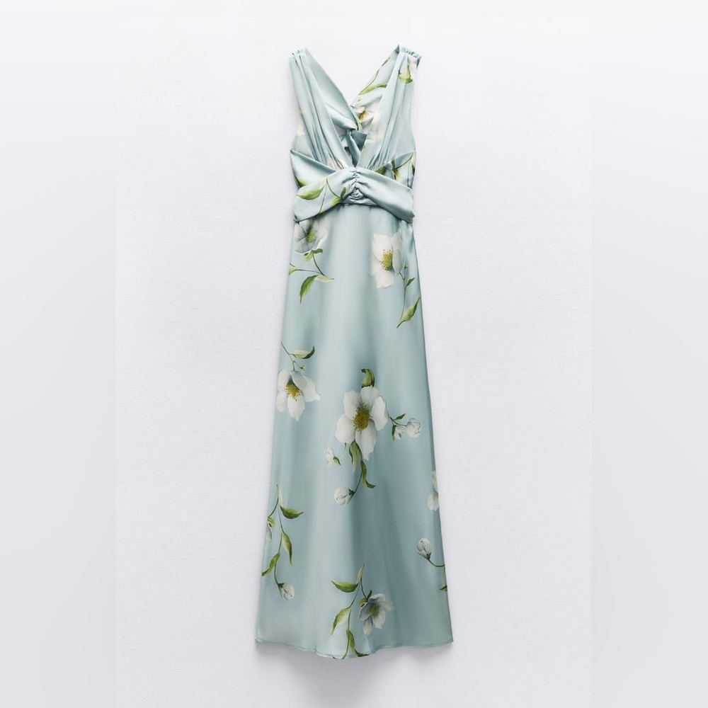 New Zara Floral Dress - Picture 4 of 6